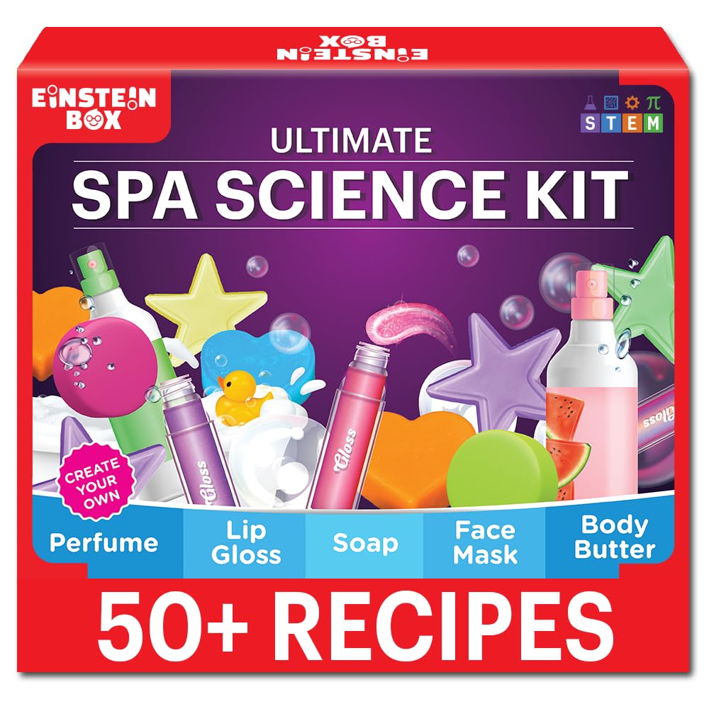 Einstein Box Space Science Kit for Boys & Girls Ages 6-8-10-12-14 Years | Birthday Toys & Gifts for Kids 6+ Years | STEM Toys for 6,7,8,9,10,11,12,13,14 Year Olds| Science Project Kit |