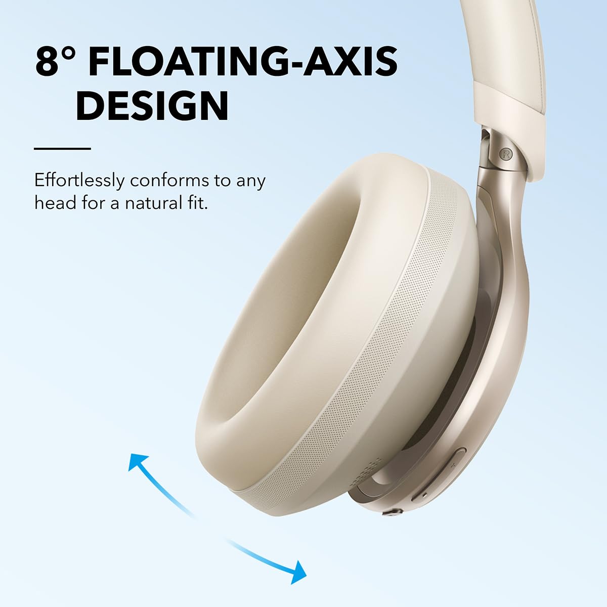 soundcore by Anker,Space One,Active Noise Cancelling in Ear Headphones,2X Stronger Voice Reduction,40H ANC Playtime,App Control,Ldac Hi-Res Wireless Audio,Comfortable Fit,Clear Calls,Bluetooth 5.3