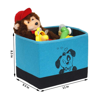 PrettyKrafts Toys storage Box, Storage organizer for kids, Jute Brown