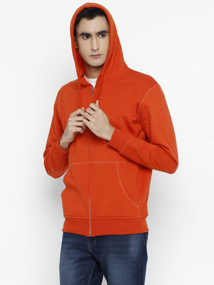 Alan Jones Clothing Men's Cotton Hooded Sweatshirt