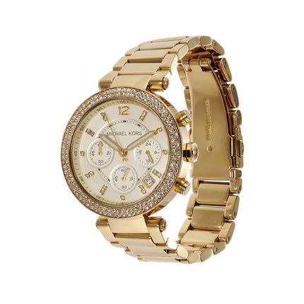 Michael Kors Analog Gold Dial Women's Watch - MK5354I