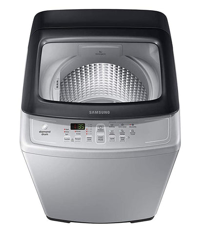 Samsung 9 kg, 5 star, Ecobubble, Wi-Fi, Digital Inverter, Soft Closing Door, Fully-Automatic Top Load Washing Machine (WA90BG4542BDTL, Versailles Gray)