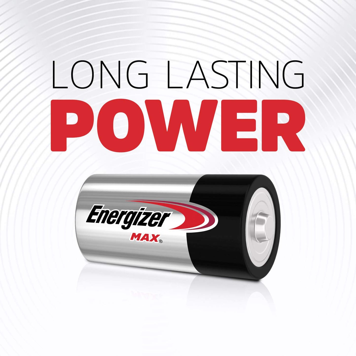 Energizer Max Alkaline C Batteries, 2 Pack