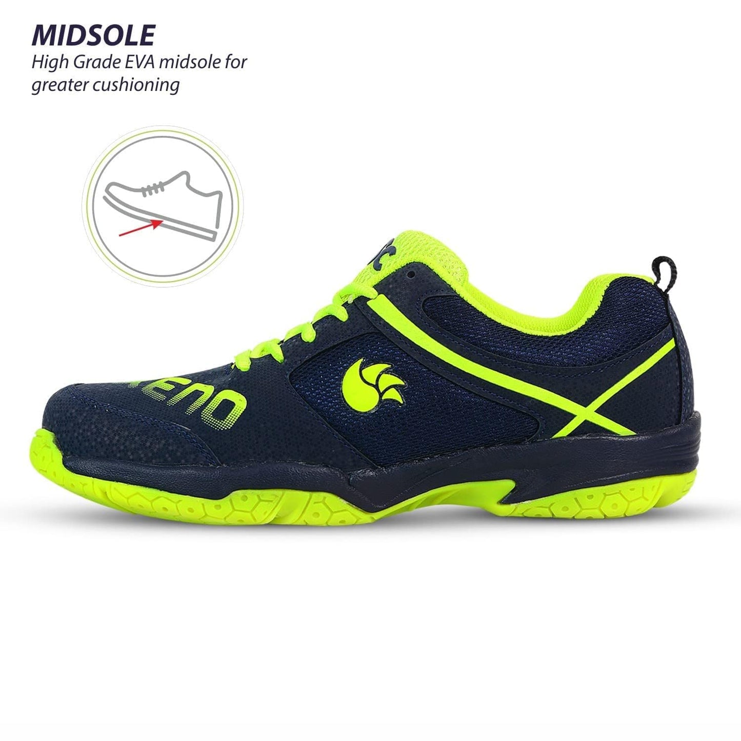 DSC unisex-adult Xeno Badminton Shoes Badminton Shoes