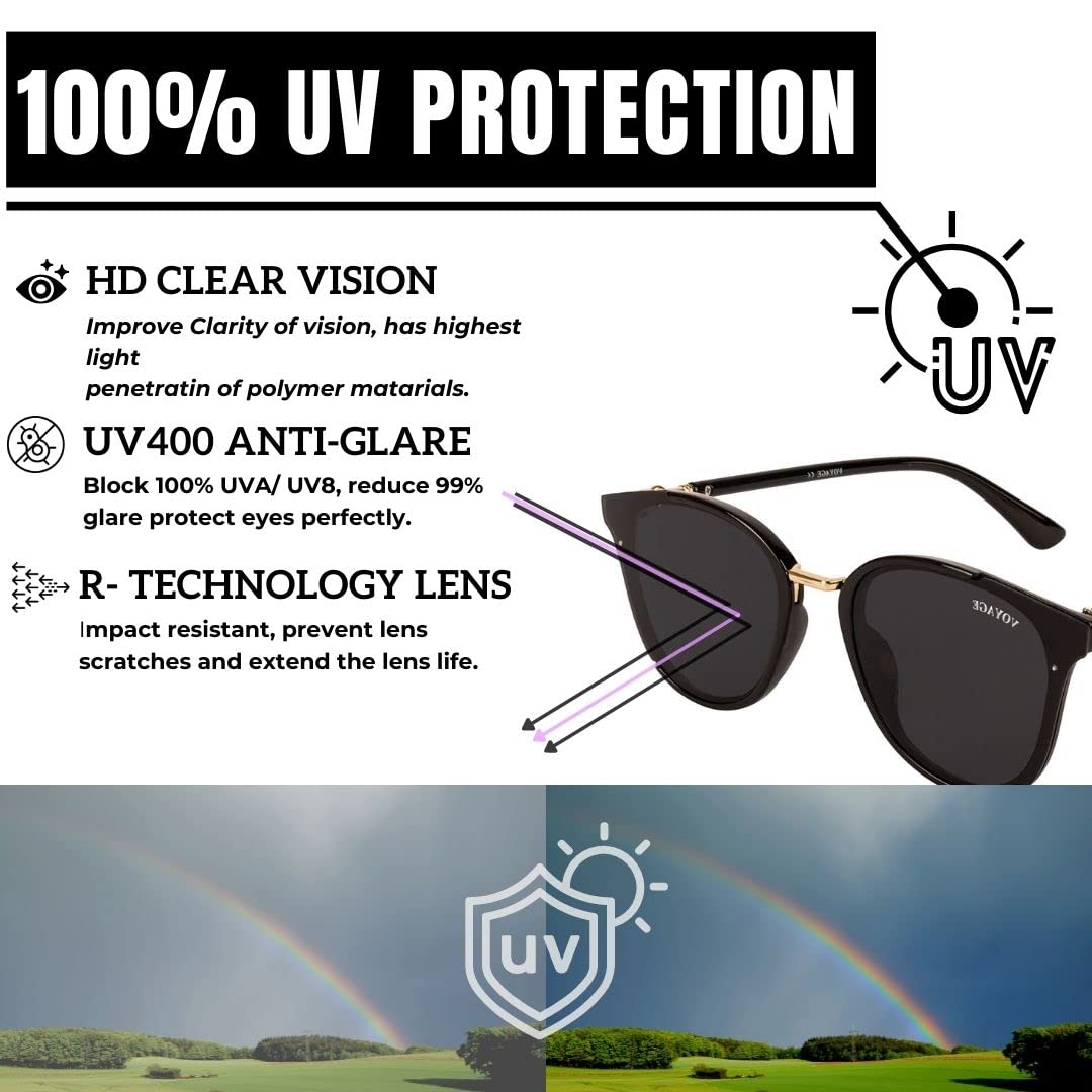 Voyage UV Protection Cat-eye Sunglass