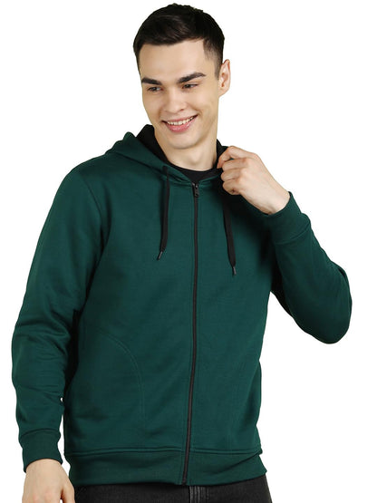 Alan Jones Clothing Men's Cotton Hooded Sweatshirt