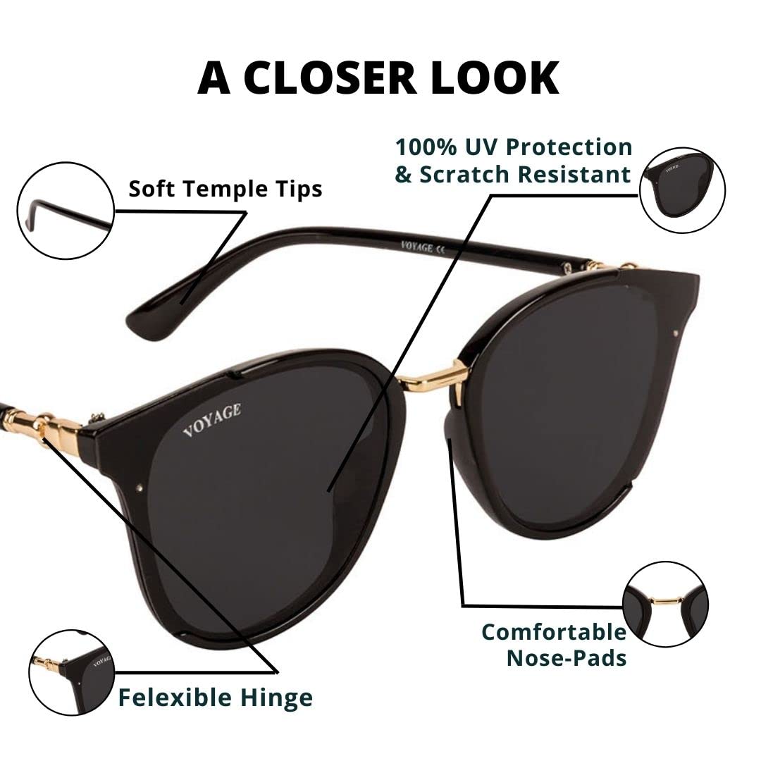 Voyage UV Protection Cat-eye Sunglass