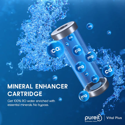 HUL Pureit Eco Water Saver RO+UV+MF+Mineral | INR 1000 Off on Exchange | 7 stage | 10L | Upto 60% Water Savings | Suitable for Borewell, Tanker & Municipal Water | Table Top | Wall Mountable |Black