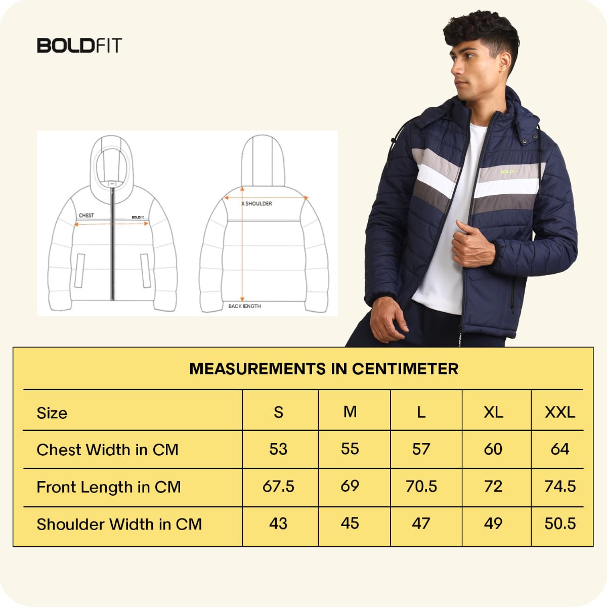 Boldfit Jacket For Men Winter Wear Puffer Jacket For Men Monsoon Winter Wear for men Men Hooded Winter Jackets For Men Padded Bomber Jacket For Men Full Sleeve Mens Jacket Winter Mens jacket Man