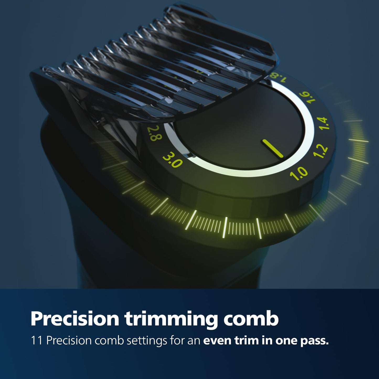 Philips India's No.1 Men's Trimmer| Patented Twin Trim Blades I Precision Trimming, 13-in-1 Modern Man Kit -Face, Body & Private Parts I 3 Year Warranty I120Min Runtime I 5 min Quick Charge MG7920/65