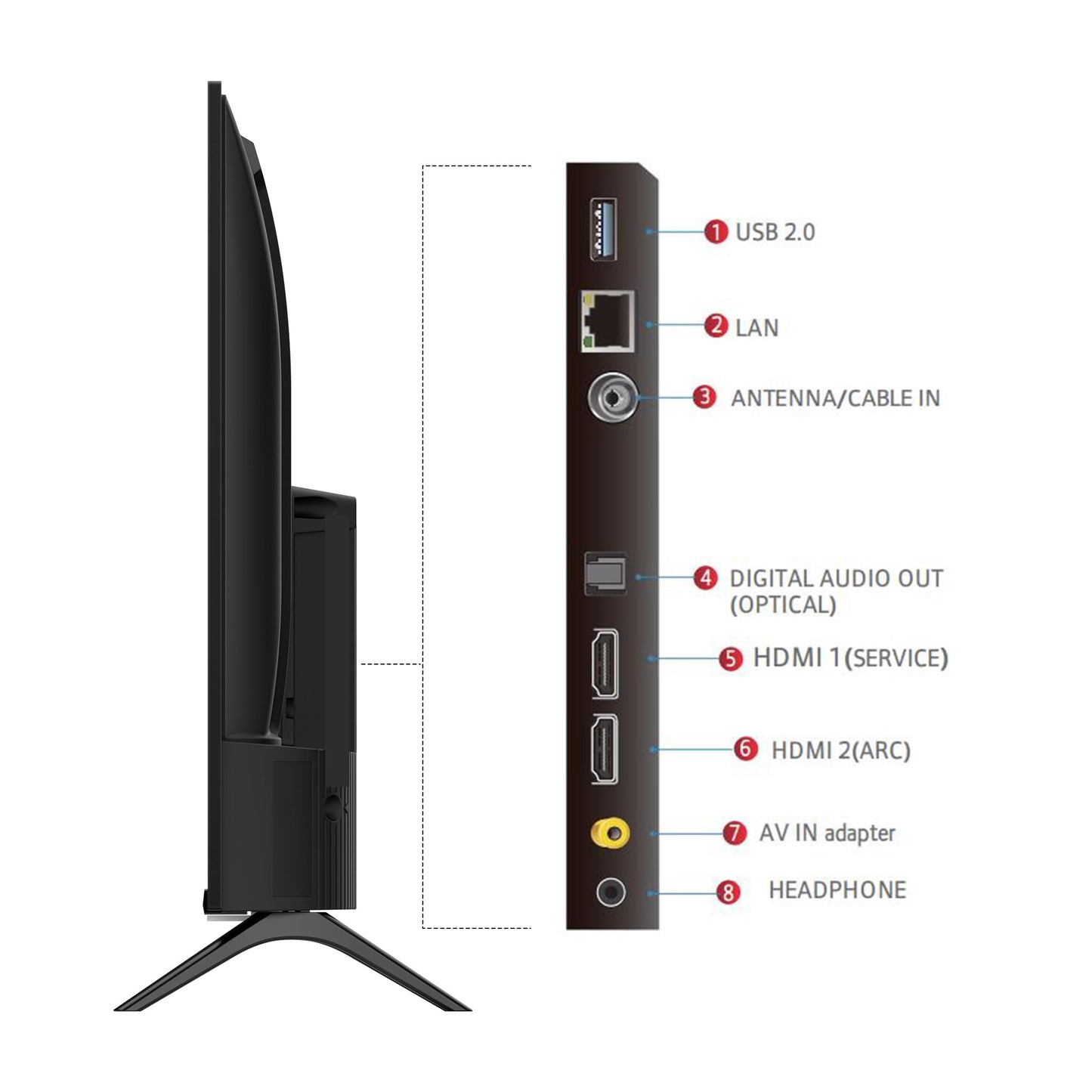 TCL 101 cm (40 inches) Metallic Bezel-Less Full HD Smart Android LED TV 40L4B (Black)