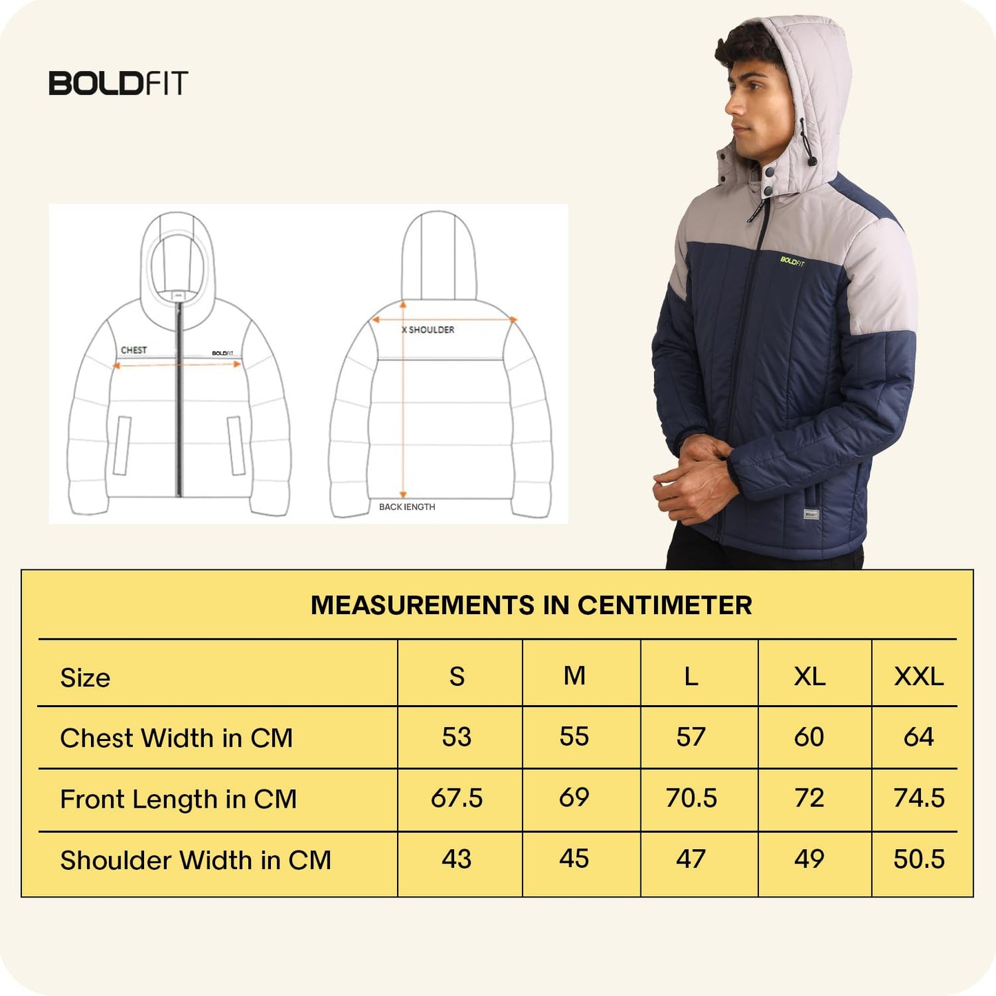 Boldfit Jacket For Men Winter Wear Puffer Jacket For Men Monsoon Winter Wear for men Men Hooded Winter Jackets For Men Padded Bomber Jacket For Men Full Sleeve Mens Jacket Winter Mens jacket Man