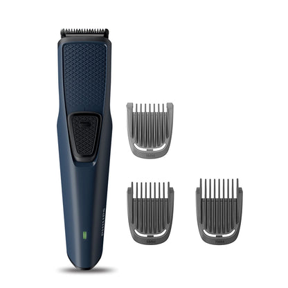 Philips India's No.1 Men's Trimmer | Self Sharpening Blades | Single Stroke Grooming I 9 in1 Face, Nose and Body I 3 year warranty | Powerful motor | No Oil Needed I 60 min runtime I MG3710/65