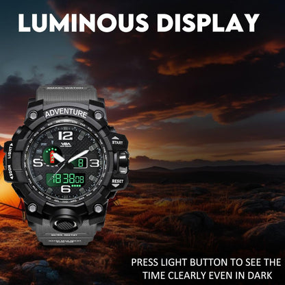 V2A Chronograph Analogue and Digital Sports Watch for Men | Watch for Men | Wrist Watch for Men | Mens Watch | Watch