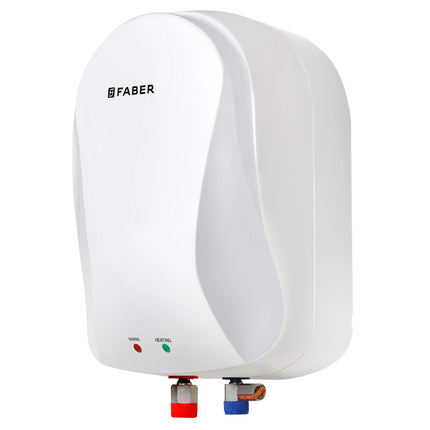 Faber 3Ltr 4.5KW Instant Water Heater (FWG Insta 3L / 4.5 kw), 5 Year Warranty on Tank, White