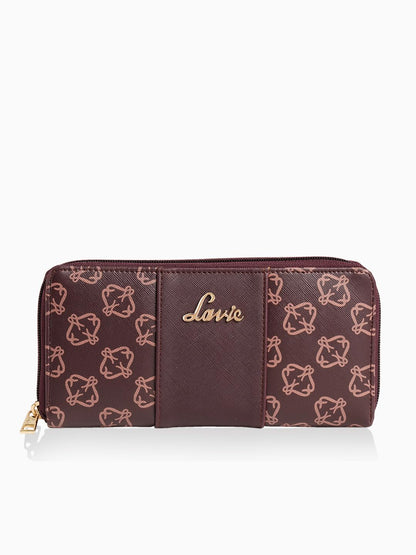 Lavie Women's Mono Large Zip Around Wallet | Ladies Purse Handbag