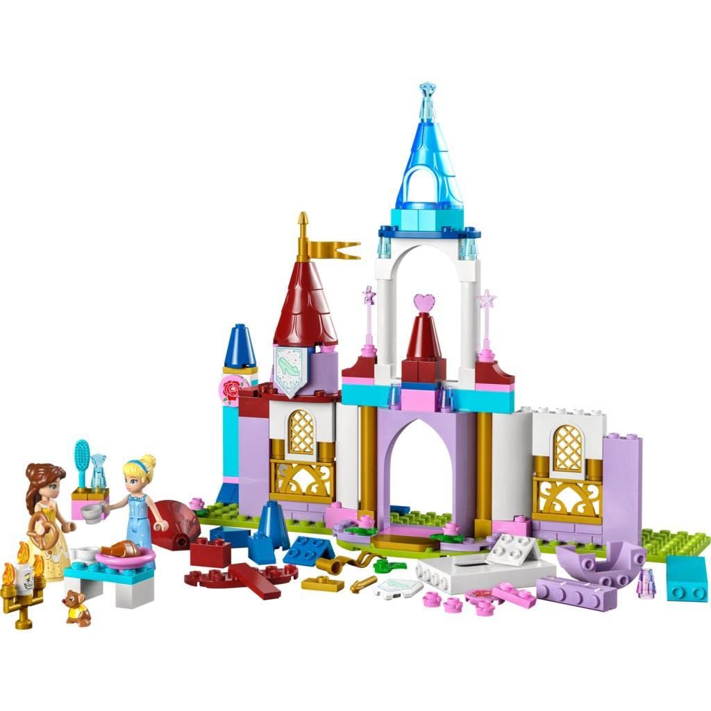 LEGO Disney: Disney Princess Creative Castles 43219 Building Toy Set (140 Pieces),Multi