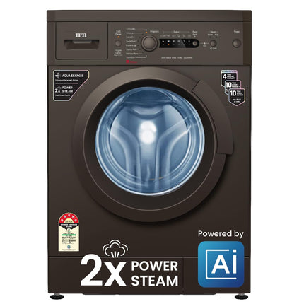 IFB 7 Kg 5 Star with 2X Power Steam, AI Powered, Fully Automatic Front Load Washing Machine (DIVA AQUA MXS 7010, In-built Heater, Mocha) 