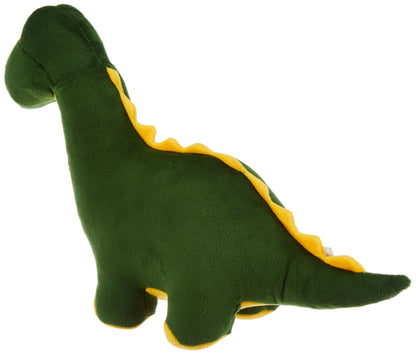 Amazon Brand - Jam & Honey Dinosaur, Cute, Plush/Soft Toy, Suitable for Boys, Girls and Kids, Super-Soft, Safe, 34 cm (Green & Yellow)