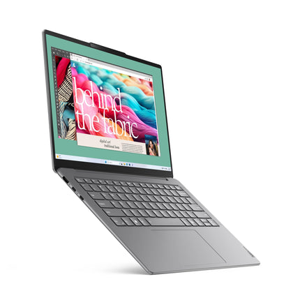 Lenovo Yoga Slim 7 Intel Core Ultra 7 155H Built-in AI 14"(35.5cm) WUXGA-OLED 400Nits Laptop (32GB/1TB SSD/100% DCI-P3/FHD+IR Camera/Win11/MSO 21/1Yr ADP Free/3Mon. Game Pass/Grey/1.39Kg), 83CV002DIN 