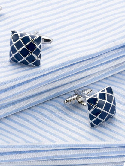 Yellow Chimes Cufflinks for Men and Boys Cuff links | Formal Stainless Steel Cufflink For Men | Birthday Gift for Men and Boys Anniversary Gift for Husband (Design 6)