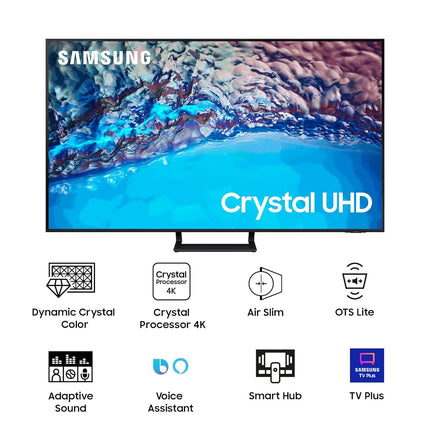 Samsung 108 cm (43 inches) 4K Ultra HD Smart LED TV UA43BU8570ULXL (Black) 