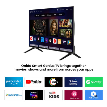 Onida 80 cm (32 inch) HD Ready Smart TV 32ACH (Black) 