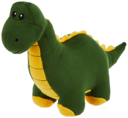 Amazon Brand - Jam & Honey Dinosaur, Cute, Plush/Soft Toy, Suitable for Boys, Girls and Kids, Super-Soft, Safe, 34 cm (Green & Yellow)