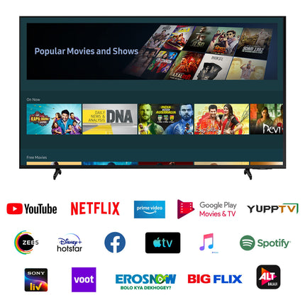 Samsung 138 cm (55 inches) 4K Ultra HD Smart LED TV UA55BU8000KLXL (Black) 