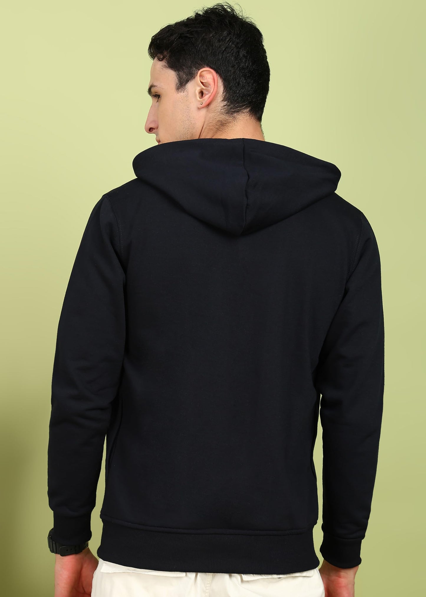 Alan Jones Clothing Men's Cotton Hooded Sweatshirt