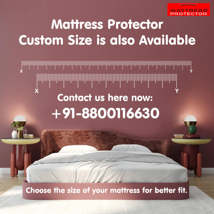 Mattress Protector 100% Waterproof Premium Cotton Feel Mattress Protector Single Size 78x36 Inch|Ultra Soft Breathable & Hypoallergenic Fitted Bed Protector Terry Cover(6.5x3 feet, Grey)