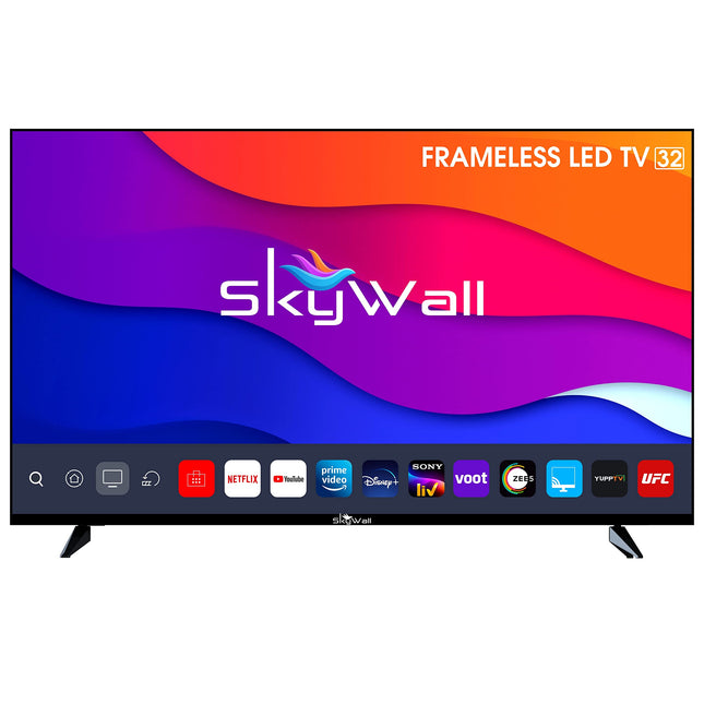 SKYWALL 81.28 cm (32 inches) HD Ready Smart LED TV 32SWELS-PRO (Black) 