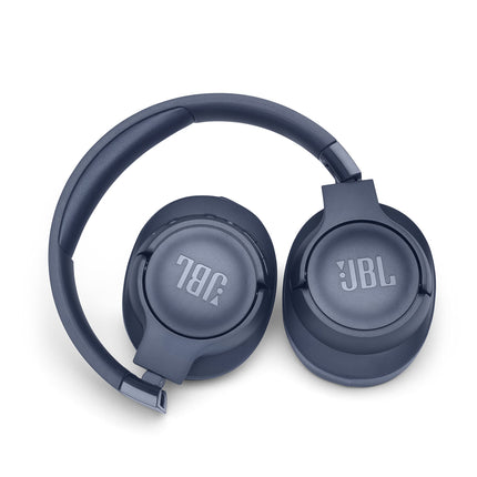 JBL Tune 760NC, Wireless Over Ear Active Noise Cancellation Headphones with Mic, Upto 50 Hours Playtime, Multi-Device Connectivity, Pure Bass, AUX & Voice Assistant Support for Mobile Phones (Blue) 