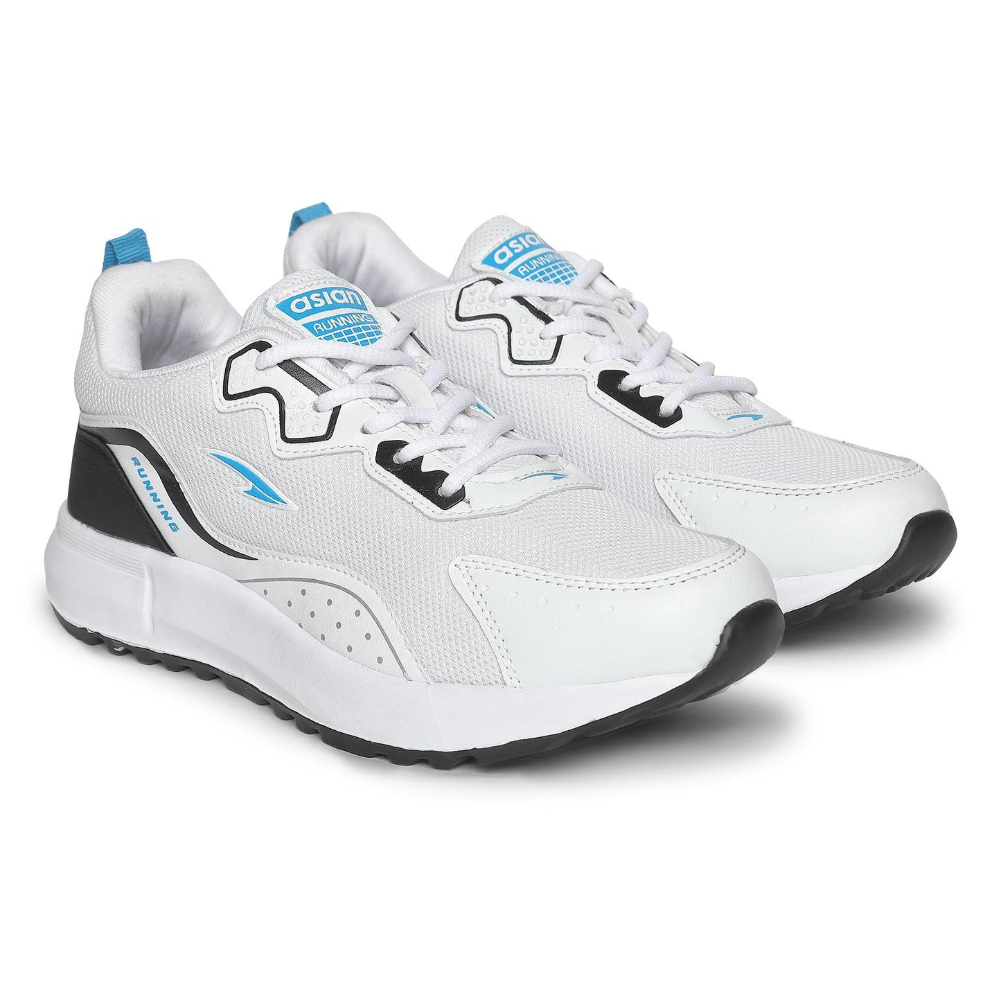 ASIAN Future-01 White Blue Running,Sports,Walking,Gym Shoes for Men…