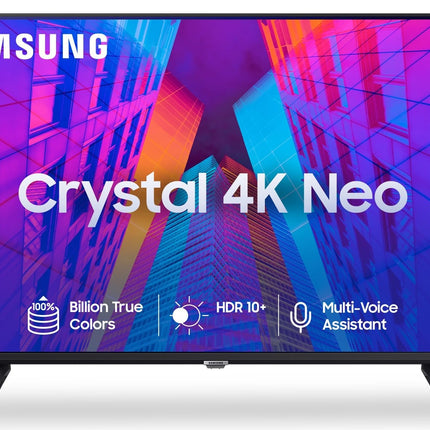 Samsung 108 cm (43 inches) Crystal 4K Neo Series Ultra HD Smart LED TV UA43AUE65AKXXL (Black)