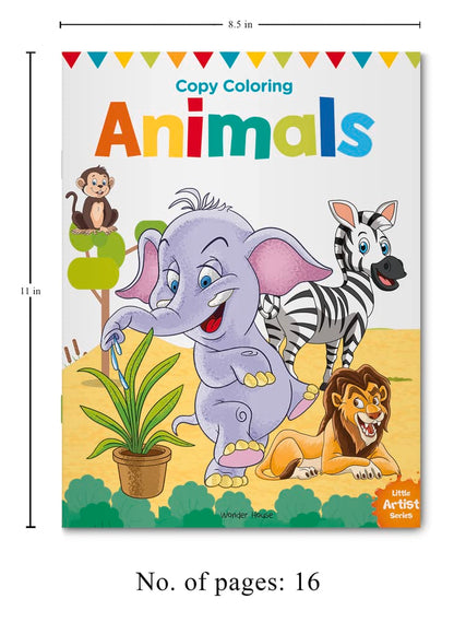 Coloring Books Box Set: Pack of 12 Copy Color Books For Children