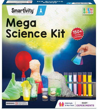 Smartivity Mega Gift Pack for Kids Age 6 to 14 Years Old | Plane Launcher + Science/Chemistry Kit Birthday Gift Combo Set for Kids 6-8-10-12 Years Old Boys & Girls | Made in India