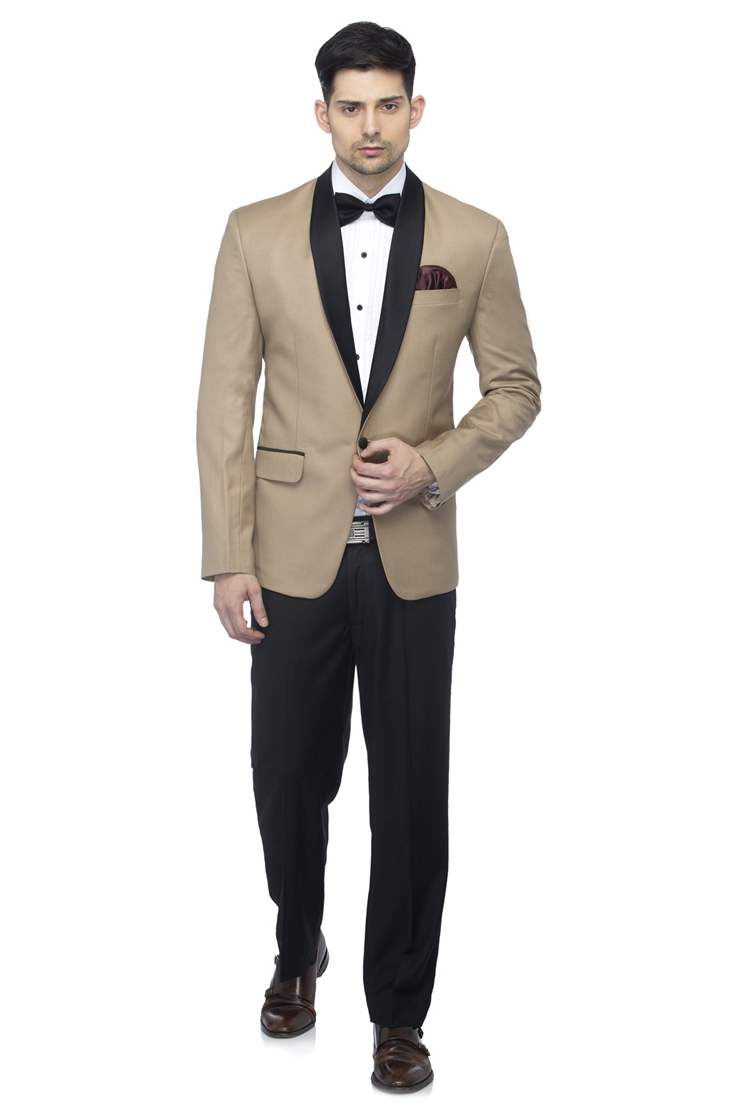 FAVOROSKI Men's Tuxedo Slim Blazer