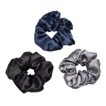 Satin Scrunchies for women/girls | Same Colors in the Image (Pack of 8) | Scrunchies for Women's Hair Band | Stylish Silk Satin with Strong Elastic & Pastel colors