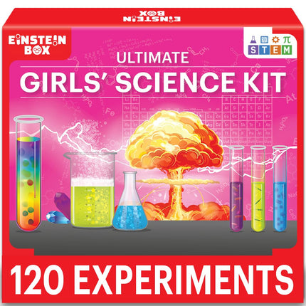 Einstein Box Space Science Kit for Boys & Girls Ages 6-8-10-12-14 Years | Birthday Toys & Gifts for Kids 6+ Years | STEM Toys for 6,7,8,9,10,11,12,13,14 Year Olds| Science Project Kit |