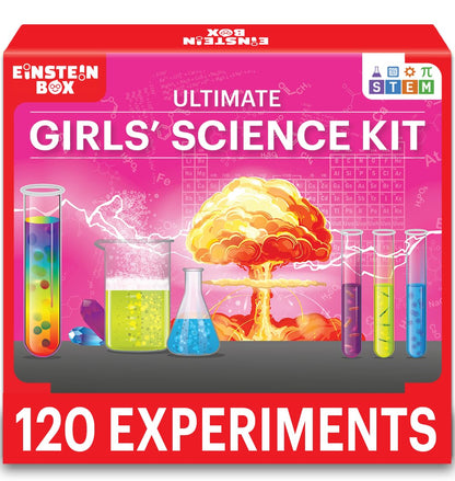 Einstein Box Space Science Kit for Boys & Girls Ages 6-8-10-12-14 Years | Birthday Toys & Gifts for Kids 6+ Years | STEM Toys for 6,7,8,9,10,11,12,13,14 Year Olds| Science Project Kit |