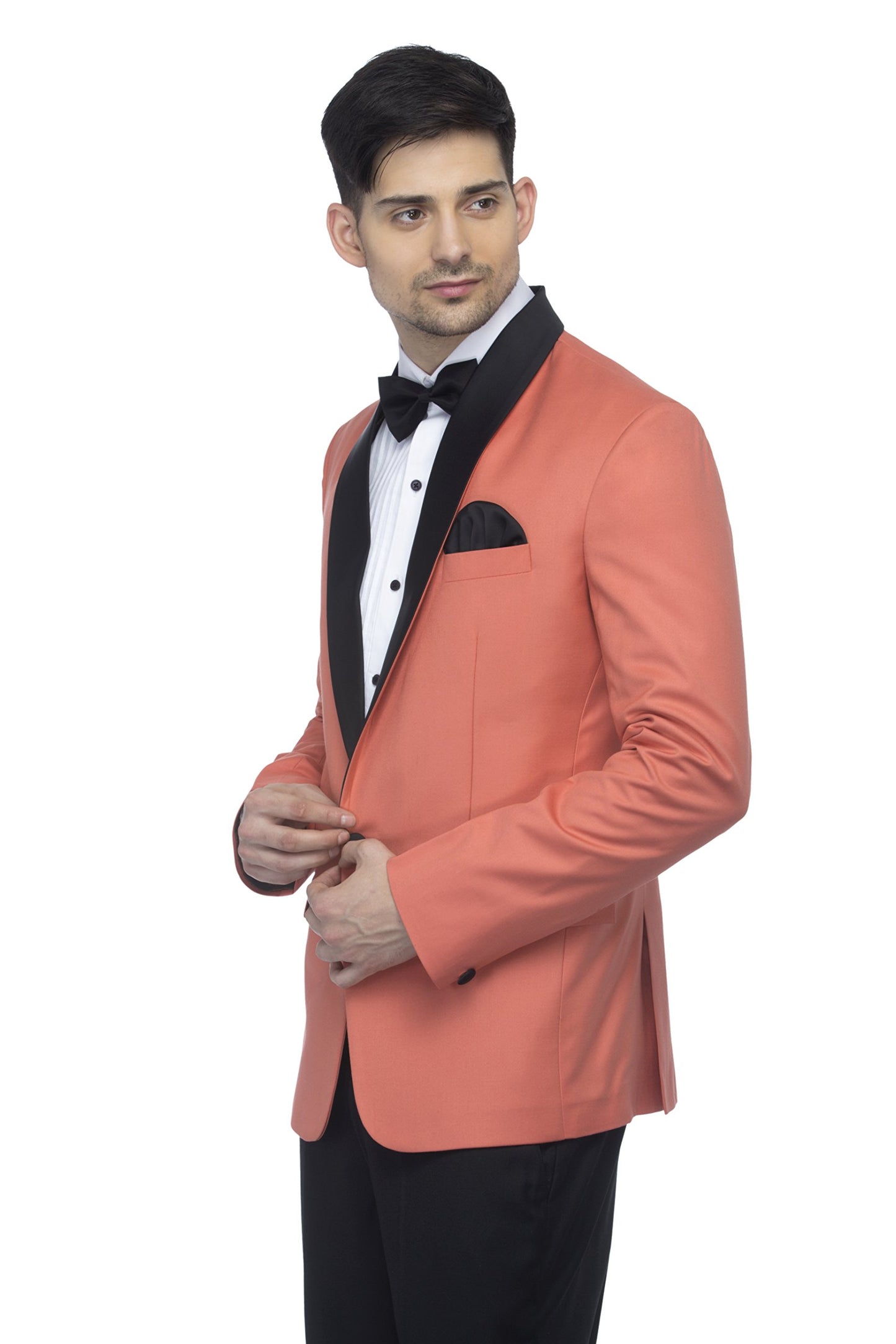 FAVOROSKI Men's Tuxedo Slim Blazer