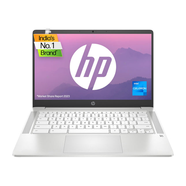 HP Chromebook X360,Intel Celeron N4120,14-Inch (35.6 Cm),Hd,4Gb Lpddr4,64Gb Emmc,Intel Uhd Graphics,Thin&Light,Dual Speakers,Brightview Display (Chrome 64,White,1.49 Kg),Ca0505Tu,Chrome OS 