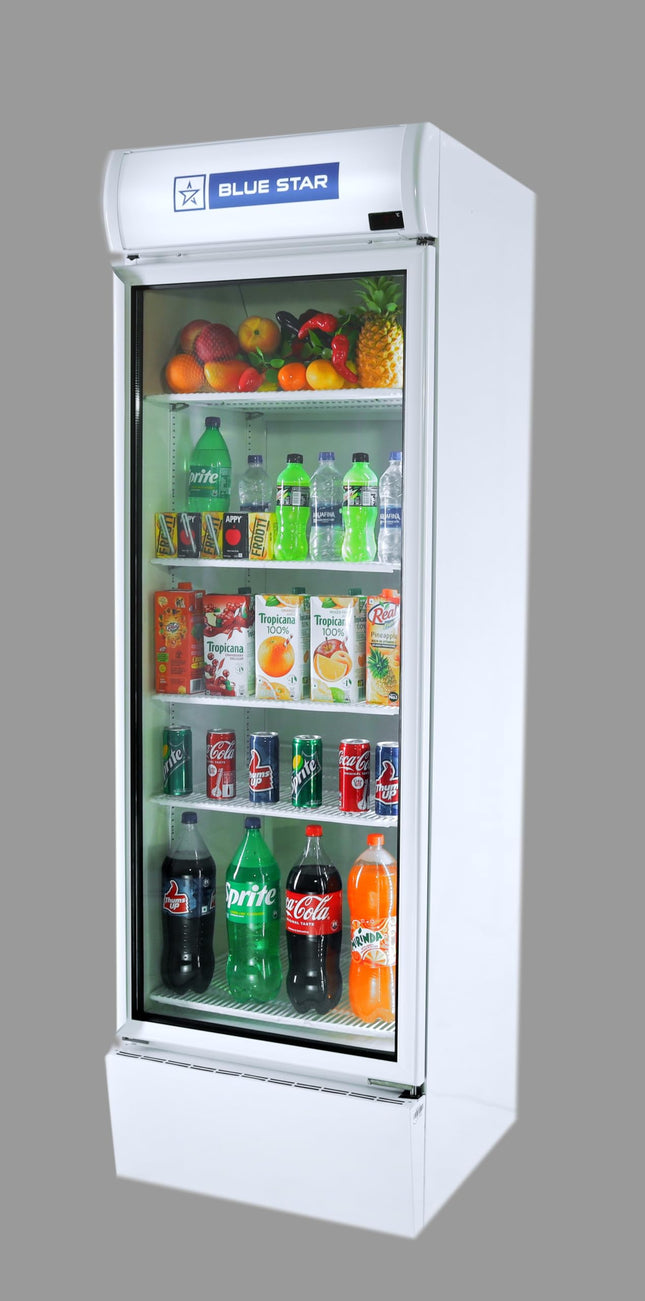 BLUE STAR TC550VG Single Door Visi Cooler or Glass door Commercial Refrigerator 475 Liters 