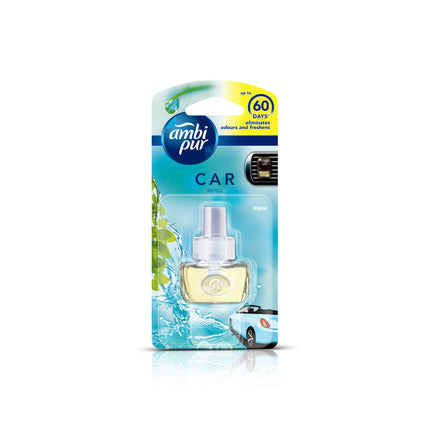 Auto Pearl Ambi Pur Car Air Freshener Refill Aerosol,Aqua,7.5 Ml