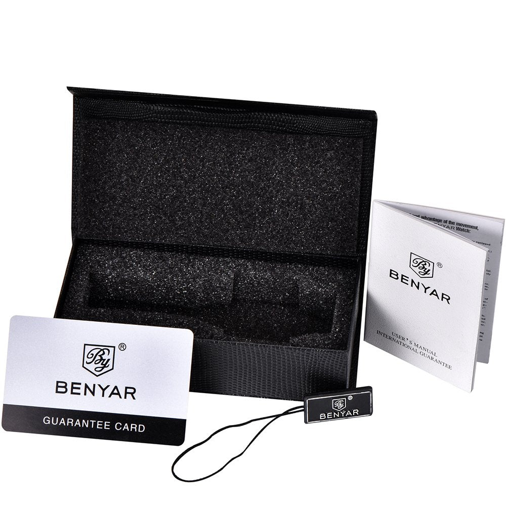 BY BENYAR Analogue Men's Watch ( Black Colored Strap)