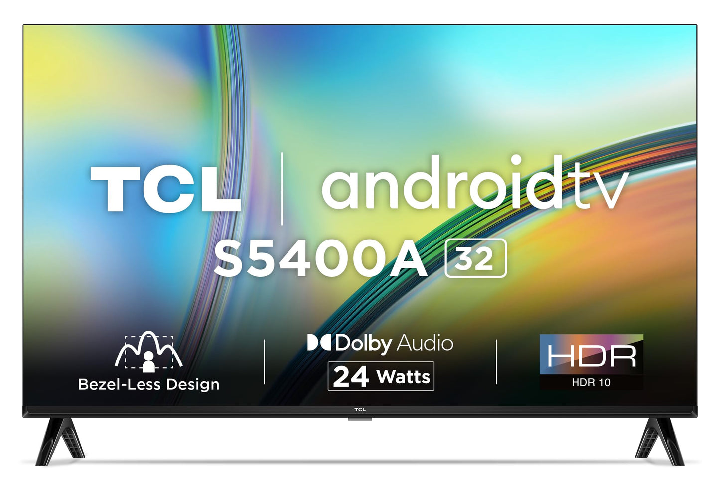 TCL 101 cm (40 inches) Metallic Bezel-Less Full HD Smart Android LED TV 40L4B (Black)