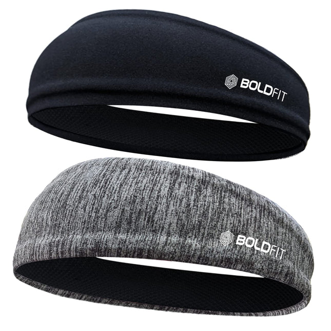 Boldfit Polyester Blend Head Band for Man Sports Head Bandana for Men & Women Gym Hair Band for Men Workout, Running Breathable, Non-Slip & Quick Drying Head Bands for Long Hair