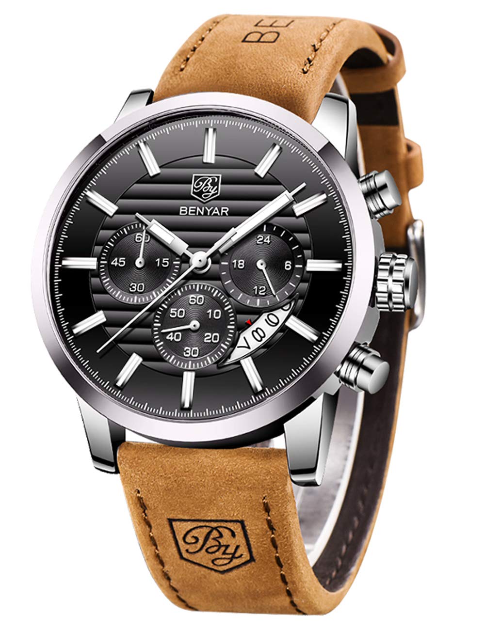 BY BENYAR Analogue Men's Watch ( Black Colored Strap)