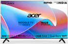 acer 100 cm (40 inches) I Pro Series Full HD Smart LED Google TV AR40FDIGU2841AT (Black) 